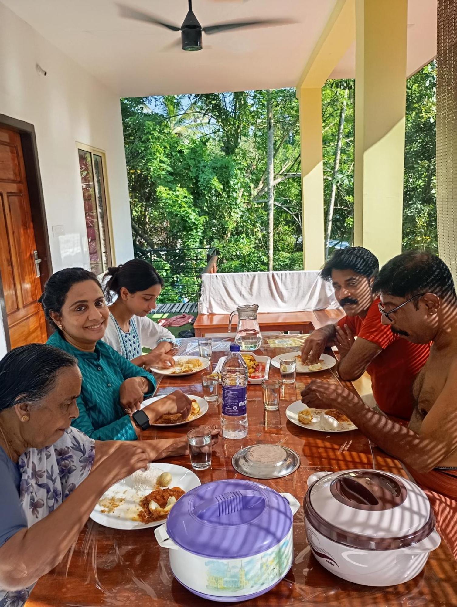 Munroe Vision Panakkattu Homestay Mundrothuruth Εξωτερικό φωτογραφία